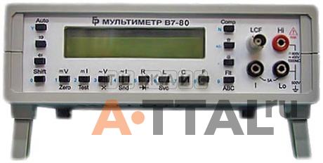 В7-80. Мультиметр фото 1