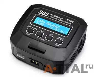 Зарядное устройство SkyRC S65 2-4S 6A/65W с/БП универсальное (SK-100152) фото
