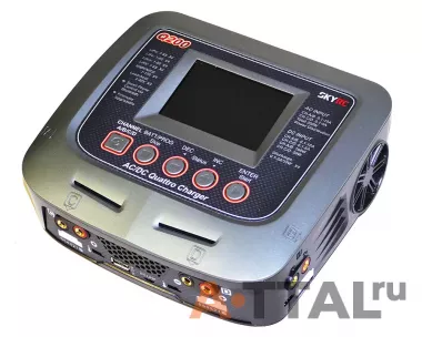 Зарядное устройство SkyRC Q200 10A 200W/300W с/БП четырехпортовое фото