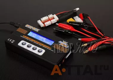 Зарядное устройство ECO6 50W 5A w/accessories (Hobby, ECO6) фото