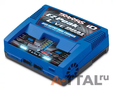Зарядное устройство Traxxas EZ-Peak Live Dual 100-240 26 А 200 Вт двухканальное (2973) фото