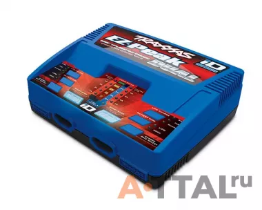 Зарядное устройство Traxxas Charger DUAL EZ-Peak Plus ID двухпортовое фото