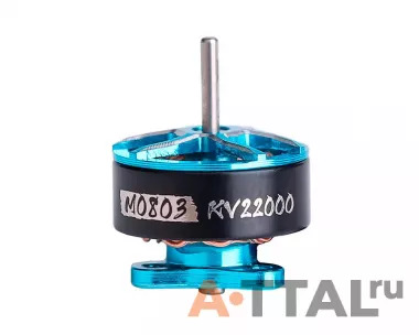 Электродвигатель T-Motor M0803 22000KV (blue/black) фото