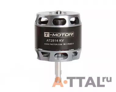 Электродвигатель T-Motor AT2814 900KV 3D F3A fixed wing long shaft фото