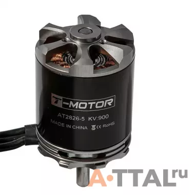 Мотор T-Motor AT2826-5 KV900 3-6S 880W для самолетов фото