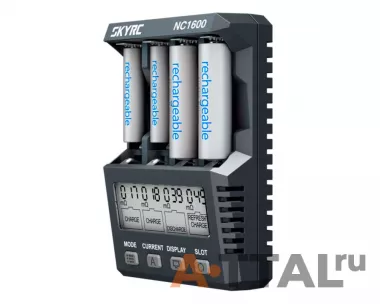 Зарядное устройство SkyRC NC1600 для AA/AAA аккумуляторов фото