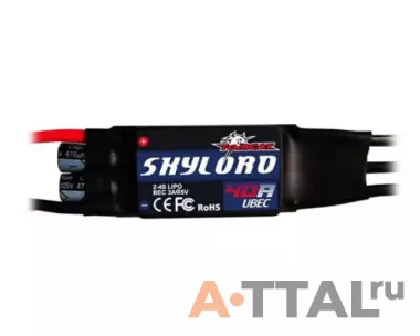 Регулятор хода TomCat Skylord 40A ESC 3A-5V BEC фото