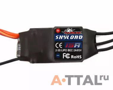 Регулятор хода TomCat Skylord 15A ESC 2A-5V BEC фото