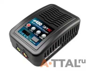 Зарядное устройство SkyRC e450 4A/50W с/БП для Li-Po/Ni-MH аккумуляторов фото