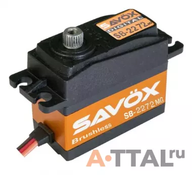 Цифровой сервопривод Savox HV 5-7 кг/см 6-7,4В 0,032сек 66г (SB-2272MG) фото
