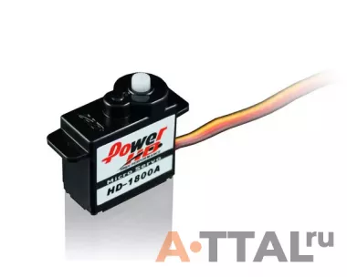 Сервопривод Power HD 1800A 1кг/0,11сек 8г фото