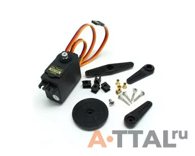 Сервопривод HXT12K Metal Gear Servo 25T 11kg / 0.16sec / 55g фото