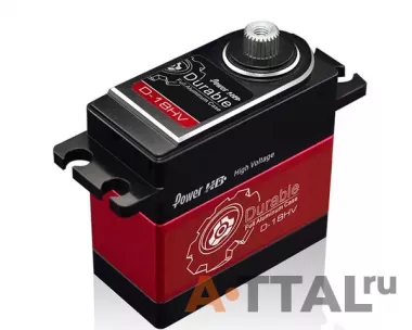 Цифровой сервопривод Power HD D-18HV HV 18 кг/0.10 с, стандарт, 75г фото