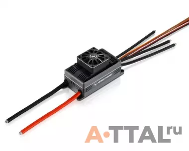 Регулятор хода Hobbywing PLATINUM V4.1 200A HV SBEC 5-14S для авиамоделей фото