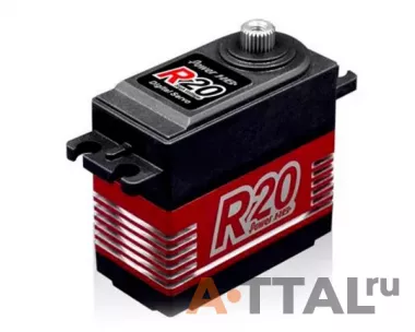 Сервопривод Power-HD R20S 60г / 20кг / 0.085сек (Coreless HV Digital) фото
