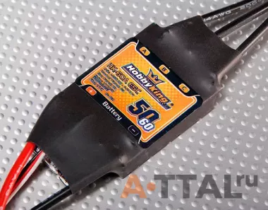 Регулятор хода 50A ESC (Hobby, HOSS60A) фото