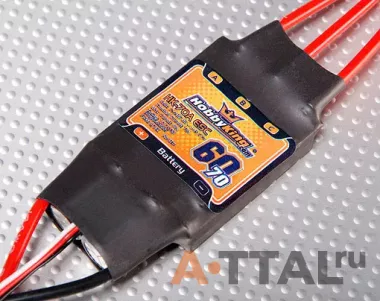 Регулятор хода 60A ESC (Hobby, HOSS70A) фото
