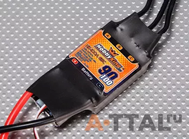 Регулятор хода 90A ESC (Hobby, HOSS100A) фото