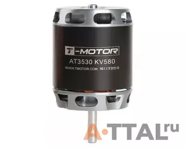 Мотор T-Motor AT3530 KV580 4-6S 1400W для самолетов фото