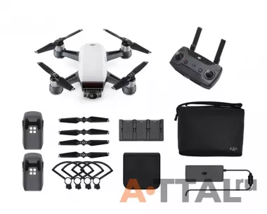 Квадрокоптер DJI Spark Combo (Alpine White) фото