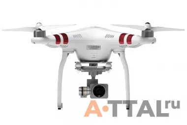 Квадрокоптер DJI Phantom 3 Standard с 3х-осевым подвесом, 2.7K камерой (DJI-PHANTOM-3-STD) фото