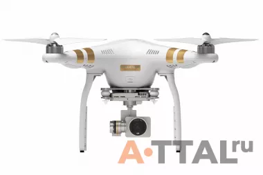 Квадрокоптер DJI Phantom 3 Professional с 3х-осевым подвесом, 4K камерой (DJI-PHANTOM-3-PRO) фото