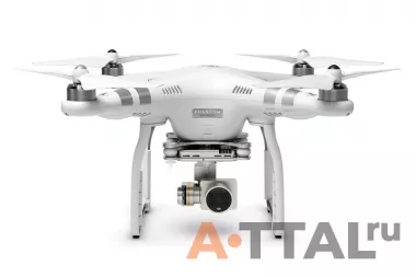 Квадрокоптер DJI Phantom 3 Advanced с 3х-осевым подвесом, HD камерой (DJI-PHANTOM-3-ADV) фото