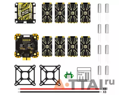 Регулятор хода iFlight BLITZ E80 Single CNC ESC*8 + BLITZ H7 Pro FC фото