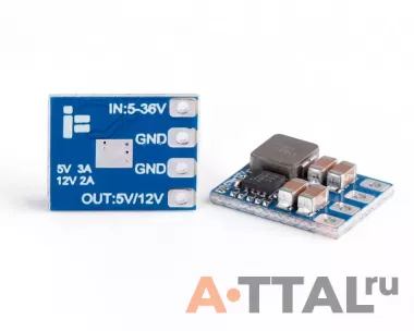 Стабилизатор напряжения iFlight 2-8S Micro 5V/12V BEC фото