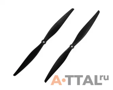 Пропеллер HQProp 15x7 Prop (1CCW+1CW) Glass Fiber Reinforced Nylon (Black) фото