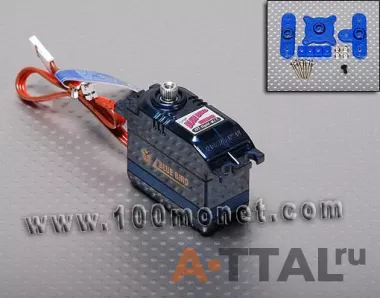 Сервопривод 10.2kg / .12sec / 46.5g Digital Buggy Servo (MG) (BMS-616DMG-HS) фото
