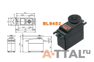 Cервопривод Futaba BLS452ERP (Futaba, FUSBLS452) фото