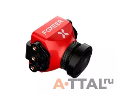 Камера FPV Foxeer Mini Predator 5 Racing 4ms Latency Super WDR (2.1mm, Red) фото