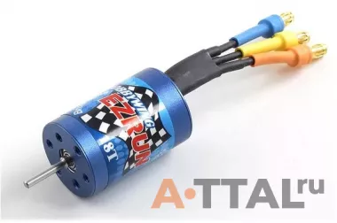Бесколлекторный двигатель HobbyWing EZRUN-2030 18T 5200kv для автомоделей (HW90010010) фото