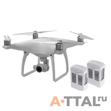 Квадрокоптер DJI Phantom 4 Pro V2.0 с 3мя аккумуляторами фото