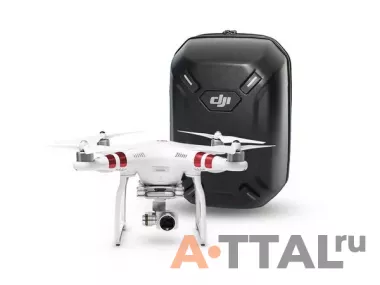 Квадрокоптер DJI Phantom 3 Standard с 3х-осевым подвесом, 2.7K камерой и рюкзаком фото