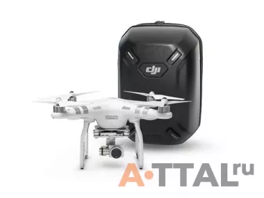 Квадрокоптер DJI Phantom 3 Advanced с рюкзаком DJI Hardshell Backpack фото