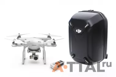 Квадрокоптер DJI Phantom 3 Advanced с 3х-осевым подвесом, FullHD камерой, доп. аккумулятором и рюкзаком фото