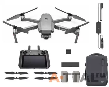 Квадрокоптер DJI Mavic 2 Zoom Fly More Combo (DJI Smart Controller) фото
