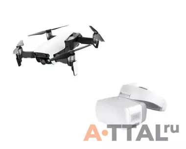 Квадрокоптер DJI Mavic Air (Arctic White) + очки DJI Goggles фото