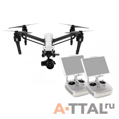 Квадрокоптер DJI Inspire 1 RAW с камерой ZENMUSE X5R (два пульта) фото