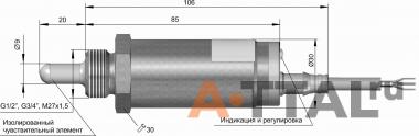 Датчик контроля уровня  ДКЕ-Т20-200С-3113-СА фото 4