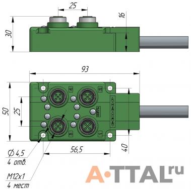 Распределительная коробка  РК4-5М12У-11-3 фото 4