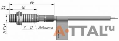 Индуктивный датчик  ВБИ-М12-34С-1111-С.6 фото 4