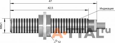 Индуктивный датчик  ВБИ-М08-45У-1111-З.Ех фото 4