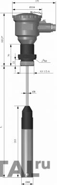 Датчик контроля уровня  ДНЕ-1В020-130К12 фото 4