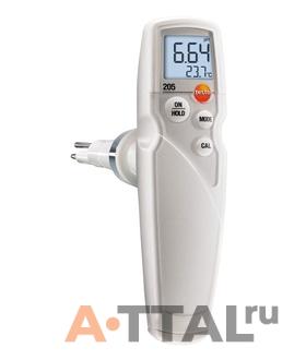 testo 205. Измеритель pH/°C фото 1