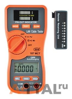 187 MCT. LAN-тестер / мультиметр фото