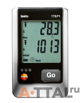 testo 176 P1. Логгер данных давления, температуры и влажности фото 1