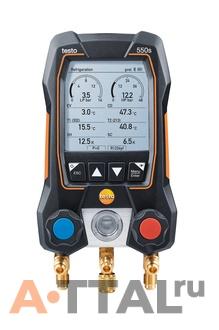 Testo 550s. Цифровой манометрический коллектор. фото 2